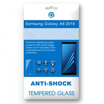 Samsung Galaxy A8 2018 (SM-A530F) Sticlă securizată 3D neagră foto