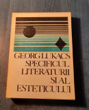 Specificul literaturii si al esteticului Georg Lukacs