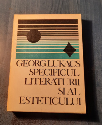 Specificul literaturii si al esteticului Georg Lukacs foto