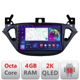 Navigatie Opel Corsa 2013-2016 C-corsa Android Octa Core Ecran 2K QLED GPS 4G 4+32GB 360 kit-corsa+EDT-E409-2K CarStore Technology