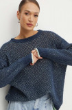 MAX&amp;Co. pulover femei, culoarea albastru marin, 2416361042200, Max&amp;Co.