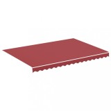 Cumpara ieftin Panza de rezerva pentru copertina, rosu visiniu, 3,5x2,5 m