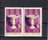 ROMANIA 1980 LP 1009 - 2000 ANI CETATEA PETRODAVA PERECHE MNH, Nestampilat