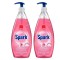 Set 2 x Detergent de Vase cu Pompita Sano Spark Migdale 1 l