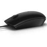 Mouse Dell MS116 3 Butoane, cu fir, 1000 dpi, USB, Black, 570- AAIS