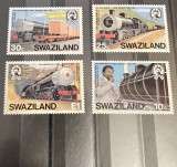 1984. Swaziland. Trenuri
