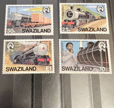 1984. Swaziland. Trenuri foto
