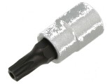 Cap tubulară Torx T25H 1/4 33mm cu protecție