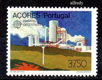 PORTUGALIA Azore 1983, EUROPA CEPT, serie neuzata, MNH foto