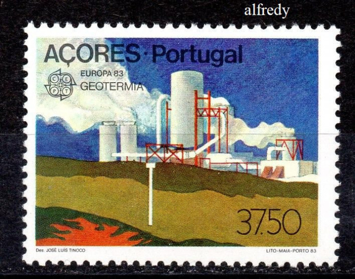 PORTUGALIA Azore 1983, EUROPA CEPT, serie neuzata, MNH