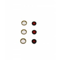 Geam Camera Set Apple iPhone 12 Pro Max Gold Service Pack foto