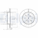 Disc frana Opel Agila; Subaru Justy III; Suzuki Ignis II, R, R+ Motor 1.0, 1.0 12V, 1.2, 1.2 16V, 1.2 16V Twinport, 1.3, 1.3, 1.3, 253x17mm, 49 mm,