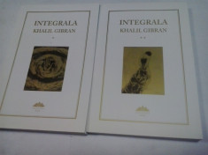 INTEGRALA - KHALIL GIBRAN - 2 volume foto