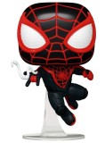 Pop Marvel Gamerverse Spider Man 2 Miles Morales Upgraded Suit 970 Bobble Head 9cm