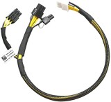 Cablu adaptor GPU DELL POWEREDGE R720 R730 R7910 mufe Riser 8pini la GPU 6pini si GPU 6+2pini DP/N N08NH