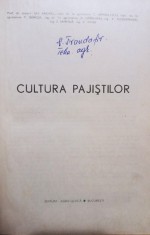 Gh. Anghel - Cultura pajistilor (Editia: 1967) foto