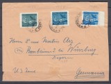 ROMANIA 1950 LP 269 AUREL VLAICU SERIE/PLIC ROMANIA-GERMANIA