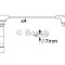Set fise bujii HYUNDAI ELANTRA (XD) (2000 - 2006) BOSCH 0 986 356 970