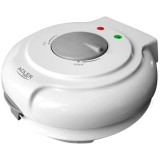 Aparat pentru vafe AD 3038, aparat de facut conuri de inghetata, vafe subtiri, saratele si napolitane, 1500W, 18cm, Alb, Adler