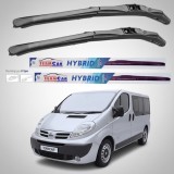 Cumpara ieftin Ștergătoare Nissan Primastar X83 Bus L1H1 (2006&ndash;2014) Hibrid | Set față &ndash; TeamCar&reg;
