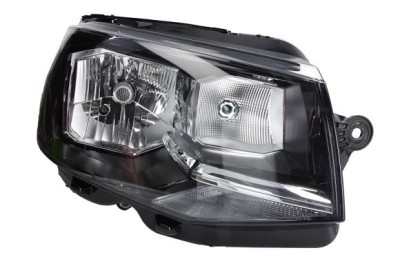 Far Volkswagen Transporter/Multivan (T6), 04.2015-, fata, Dreapta, cu daytime running light; H4+P21W+PY21W+W5W; electric; cu motor, DEPO foto