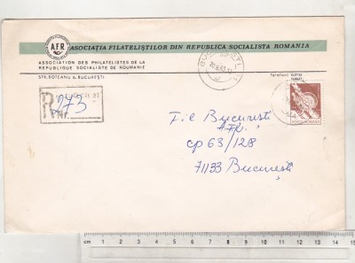 bnk fil Plic circulat AFR din RSR - 1983 foto