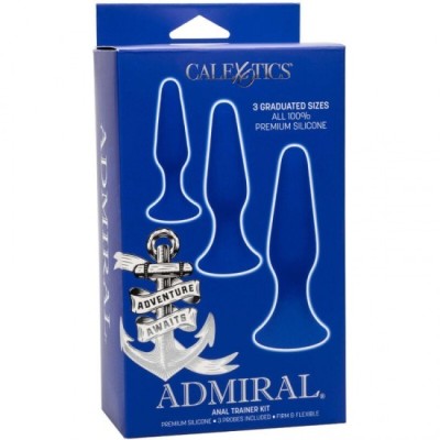 CALEXOTICS - ADMIRAL KIT 3 ANAL PLUG BLUE foto