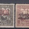 ROMANIA 1918 EMISIUNEA 1916 TESATOAREA SUPRATIPAR 1918 SARNIERA