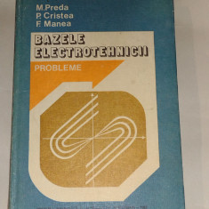 M.PREDA \ P.CRISTEA \ F.MANEA - BAZELE ELECTROTEHNICII probleme