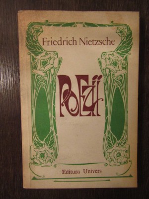 POEZII-FRIEDRICH NIETZSCHE (BILINGVA) foto