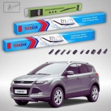 Cumpara ieftin Ștergătoare Ford Kuga Mk2 DM2 SUV 2012-prezent | Set Față și Spate Flat Premium &ndash; TeamCar&reg;