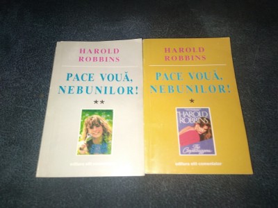 HAROLD ROBBINS - PACE VOUA NEBUNILOR 2 VOL foto