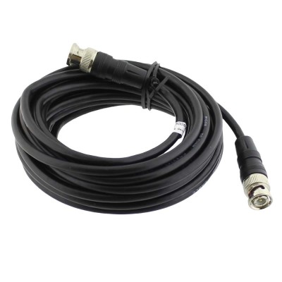Cablu adaptor BNC tata-tata, 5m, 50&amp;Omega;, Goobay, 50087, T218341 foto