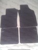 Covorase Cauciuc Tip Tavita Fiat Panda III (2012-&gt;) Negre, Margine Inalta, Protectie Podea, Set Dedicat