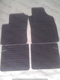 Covorase Cauciuc Tip Tavita Fiat Panda II (2003-2012) Negre. Set Auto Dedicat, Protectie Podea, Margine Inalta