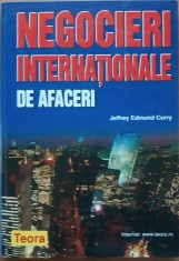 Negocieri internationale de afaceri - Jeffrey Edmund Curry