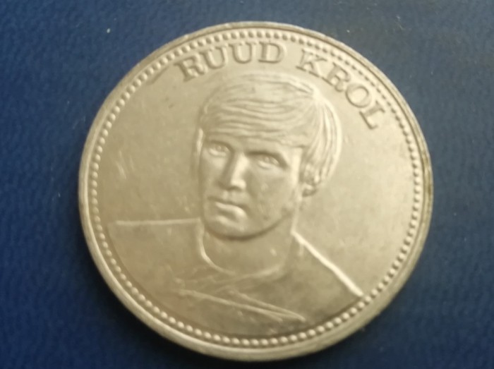 M3C1 96 - Jeton de colectie - fotbal - Olanda Voetbal TOP 20 - RUUD KROL