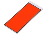 Iluminare de fundal LED roşie 75x30mm - DISPLAY ELEKTRONIK