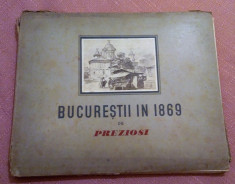 Bucurestii in 1869 de Preziosi - Prezentare de Al. Badauta foto