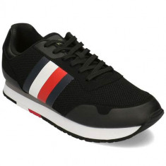 Pantofi Barbati Tommy Hilfiger Corporate Material Mix Runner FM0FM02688BDS foto