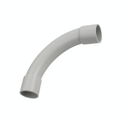 Cot 90A&amp;deg; pentru tub PVC D25 - DLX SafetyGuard Surveillance foto