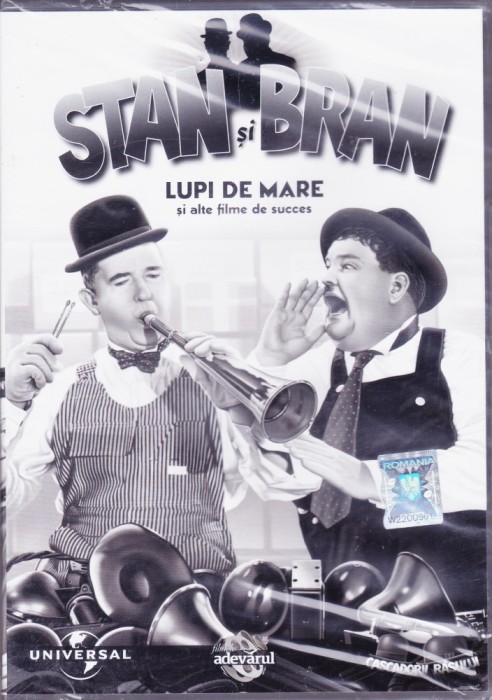 DVD Film de colectie: Lupi de mare ( colectia Stan si Bran - SIGILAT - vezi descriere )