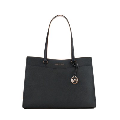 Geanta de umar Michael Kors 35F4STVT9B-BLACK Negru 37 x 28 x 12 cm foto