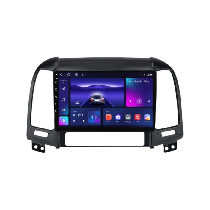 Navigatie dedicata cu Android Hyundai Santa Fe II 2006 - 2012, 3GB RAM, Radio