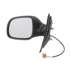 Oglinda exterioara VW Transporter 10.202015, Partea Stanga, geam Crom Asferic Electric Cu Incalzire, carcasa neagra, cu 5 pini, SRLine Polonia,