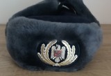 M1 4 - Caciula militara emblema brodata - culoare bleumarin - piesa de colectie