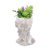 Cumpara ieftin Plante artificiale suculente verzi in ghiveci III 18 x 14 x 34 cm
