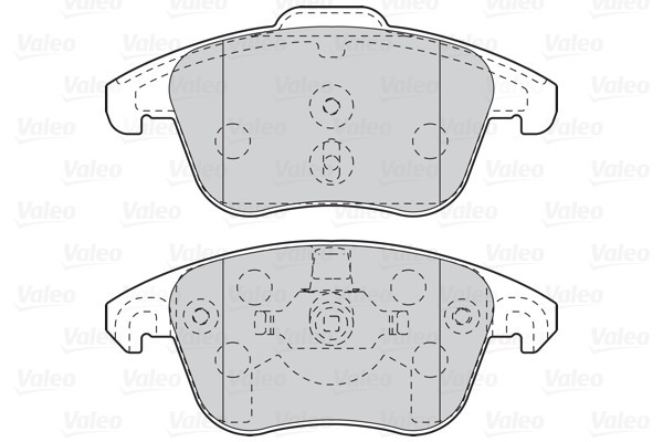 VALEO 302099 FIRST set placute frana disc