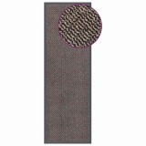 Cumpara ieftin Covoras de intrare cu smocuri, maro inchis, 60x180 cm