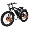Bicicletă electrică GUNAI GN88 Motor dublu 2000W 26 inch Fat Tire Mountain Bike cu baterie 48V 23AH 21-viteze
